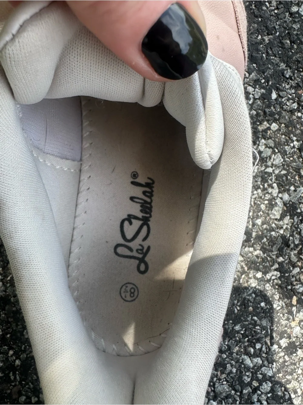Women’s Pink Suede & Leather Low-Top Sneakers